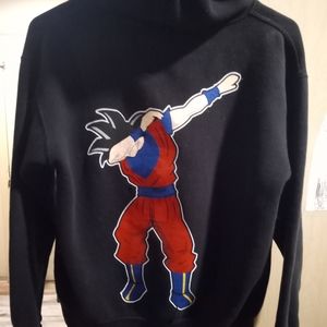 Youth Hooded Sweatshirt w/Anime Character, 8/10